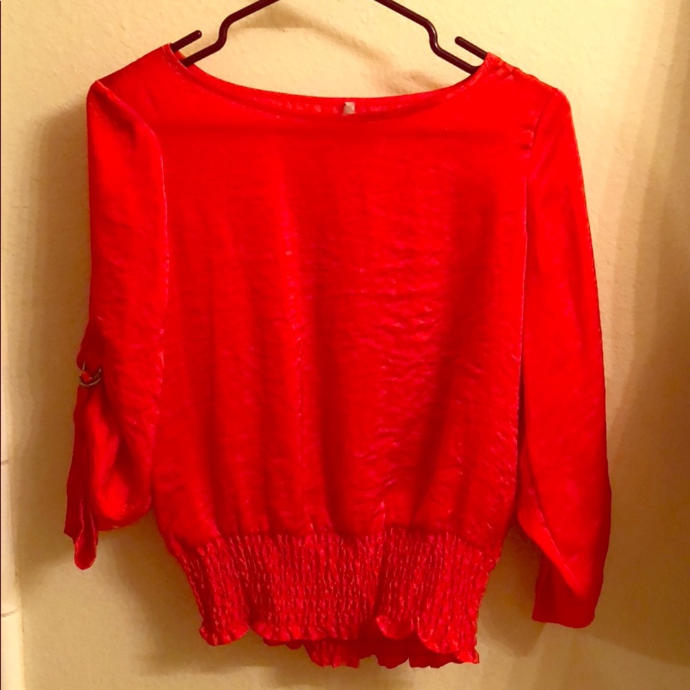 Michael Kors red shirt